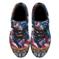 thumbnail image 2 of RooStr Happy 4th Of July Shoes Sneakers Black Size 4, 2 of 7