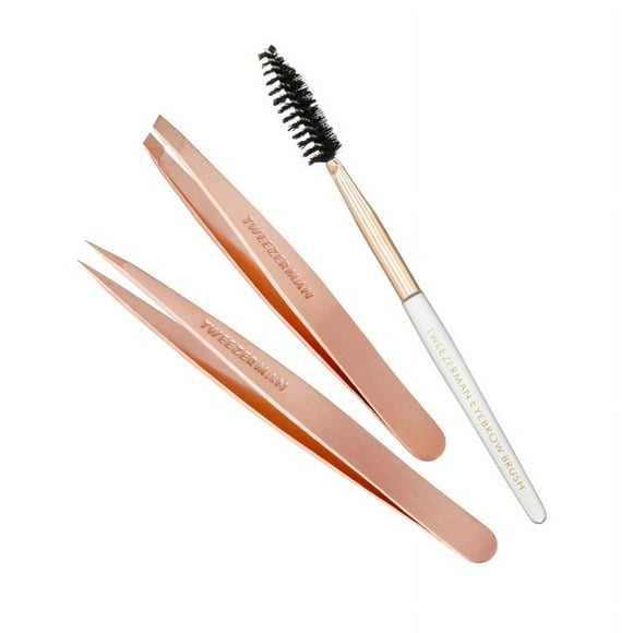Tweezerman Ensemble de Petites Pinces Or Rose