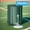 Green, variant on 200 Gallon Folding Rain Barrel Water Collector Black