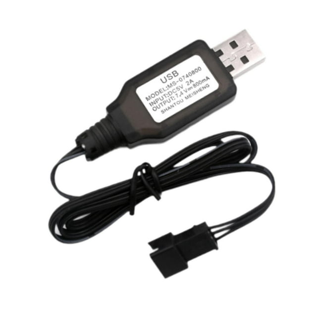QualitChoice RC Car USB Charging Cable 1 12 Scale Accessories Compact And Lightweight Charger For Easy Usage RC Car USB Charger Cable