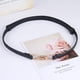 thumbnail image 3 of Vestido decorativo fino para mujer, suéter sencillo de moda que combina con todo, estilo abrigo, cinturón pequeño en la cintura, negro, moderno, 3 of 6