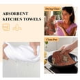 thumbnail image 6 of Brown Red Kitchen Towel Dish Cloths Set of 2, Microfiber Soft Kitchen Hand Towels, Vintage Boho Ethnic Geometric Abstract Art Absorbent Quick Drying Dishcloths 18 x 28 Inches, 6 of 8