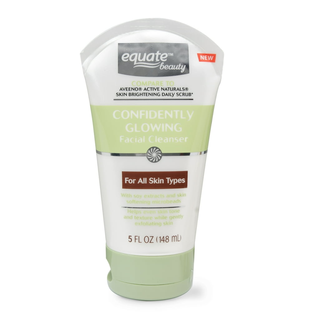 Equate Beauty Confidently Glowing Facial Cleanser, 5 Fl. Oz.