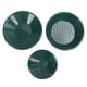 thumbnail image 1 of 3PCS Gold Panning Pan ABS Plastic Gold Washing Pan Kit Hand Operated Round Gold Dredging Prospecting Tools, 1 of 5