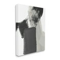 thumbnail image 4 of Stupell Industries Black & Beige Abstract Abstract Painting Gallery Wrapped Canvas Print Wall Art, 24 x 30, 4 of 8