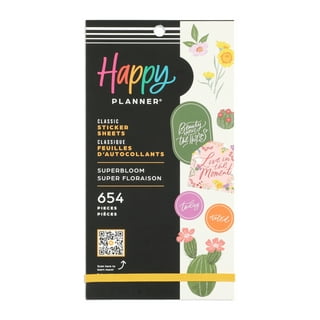 Happy Planner Sticker Value Pack-Mood Tracking/Mental Health, 689/Pkg