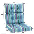 thumbnail image 6 of 45x22 in'' Outdoor High Back Patio Chair Cushion,Solid Waterproof Patio Chair Cushions,Patio Seating Cushions Set, 6 of 6