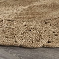 thumbnail image 3 of Natural Bloom Boutique Jute Rug, 3 of 5