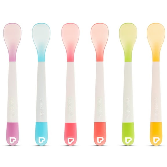 Munchkin® Lift™ Infant Spoons, Multi-color, Unisex, 6 Pack