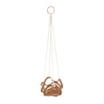 thumbnail image 1 of Soporte colgante de cuero creativo de suspensión de marrón Zulema Colgador de plantas, 1 of 8