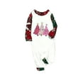 thumbnail image 2 of Zwiiyzr Christmas Matching Family Pajamas Sets for Baby Parent-Child Christmas Set Printed Home Wear Pajamas Two-Piece Set Red-Baby, 2 of 5