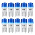 thumbnail image 2 of 10 bombillas de 12 V 8000 K que giran la luz de señal de la puerta del estacionamiento luz del coche (azul), 2 of 8