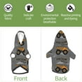 thumbnail image 6 of Haiem Construction Machines for Winter Dog Hoodie Sweatshirts with Pockets Warm Dog Clothes for Small Dogs Chihuahua-Medium, 6 of 7