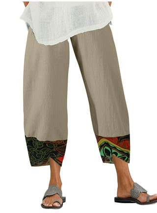 Ybenlow Women's Bow-Knot Pencil Pants High Waist Ankle Pants Slim Tie Feet  Trousers 