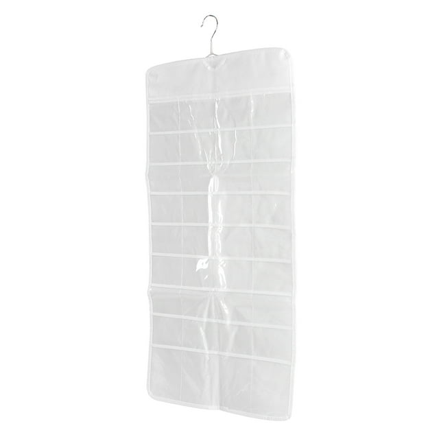Spptty Sac de Rangement Double Face pour Porte, Organisateur de Bijoux Suspendu