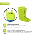 thumbnail image 4 of Addie & Tate Unisex Rain Boots Kids & Toddlers - Size 8T-12 - Monster, 4 of 7