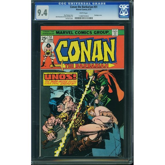 Conan the Barbarian #51 - CGC 9.4 Comic Book