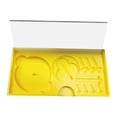 thumbnail image 2 of Caja de almacenamiento de piezas de reloj, estuche para agujas de reloj con tapa transparente, organización para Amarillo, 2 of 8