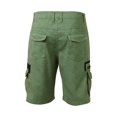 thumbnail image 6 of ZHOGXU Mens Shorts Versatile Loose Fit Zipper Breathable With Pocket Comfortable Everyday Wear, 6 of 7