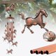 thumbnail image 3 of Wind Chimes Carillón de Viento Móvil Retro para Jardín Interior Patio Al Aire Libre Patio Decoración, 3 of 9