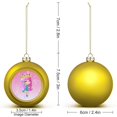 thumbnail image 2 of Bolas de Navidad Itsfunneh Adornos colgantes navideños Adornos para árbol de Navidad, 2 of 4