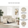 thumbnail image 4 of Signature Design by Ashley Dahlmoore Beige Power Reclining Loveseat with Console, 4 of 16