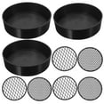 thumbnail image 2 of OUNONA 3Sets Plastic Soil Sifter Set for Garden with Lightweight Black Sifting Pans, 2 of 7