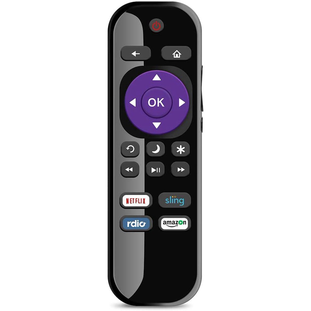 LG Roku TV Remote Replacement with Power Volume Control, Standard IR