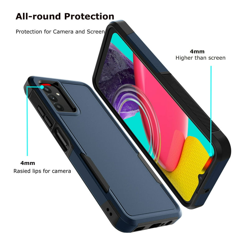 For Samsung Galaxy A14 5G Case ,Sturdy Phone Case for Galaxy 14 5G 6.6 inch  ,Takfox Shockproof Protection Heavy Duty Armor Hard Plastic & Rubber