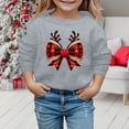 thumbnail image 2 of Chandail en Molleton pour Enfants Filles Manches Longues Imprimé Chandail en Molleton Col Rond Chandail Vêtements d'Automne Filles Vêtements pour Tout-Petits 3-4 Ans, 2 of 4