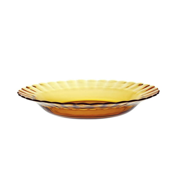 Duralex Picardie Amber Deep Plate 23cm, Set of 6