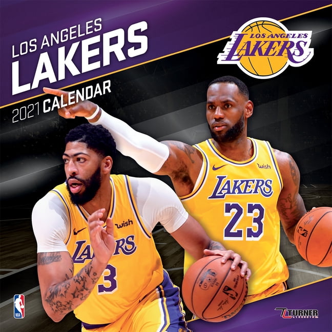 Los Angeles Lakers 2021 12x12 Team Wall Calendar (Other)