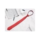 thumbnail image 5 of CORBATAS DE HOMBRE PREATADAS DE COLOR SÓLIDO INSPIRADOR CHIC PARA EL DÍA DEL PADRE, CORBATA CON CREMALLERA AJUSTABLE PARA NOVIO ROJO TALLA ÚNICA, 5 of 6