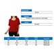 thumbnail image 4 of Blusa George para Mujer, Blusa Manga Corta Pliegue y Cuello Redondo Vino  Talla 42, 4 of 4