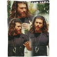 thumbnail image 2 of Can Model Yaman Throw Blanket, Ultra Soft Flannel Fleece Lightweight Throw Blankets Warm Air Conditioning Blanket For Couch Sofa Bed 80x60 Inch, 2 of 6