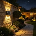 thumbnail image 6 of AuroraX Motion Sensor Solar Wall Light Outdoor Solar Lights for Yard Decorative Waterproof Security Wireless LED Patio Garage Porch Lamp Black, 6 of 6