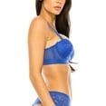 thumbnail image 5 of Youmita Floral Lace Strapless Bra, Demi bra, Underwire bra Non-slip Silicone line bra, 5 of 5