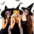 thumbnail image 3 of 20pcs Halloween Ring Set - Spooky Bat, Spider & Skull Designs - Perfect For Parties & Gifts, Durable Plastic, Mixed Colors Halloween Decorations Halloween Decor, 3 of 5
