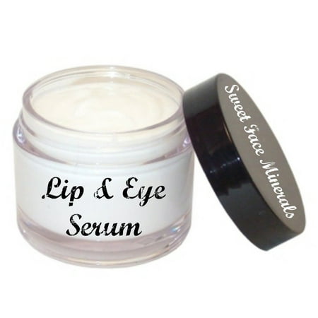 Eye and Lip Cream Serum (1oz Jar) Wrinkle Moisturizer Anti Aging Contour Organic