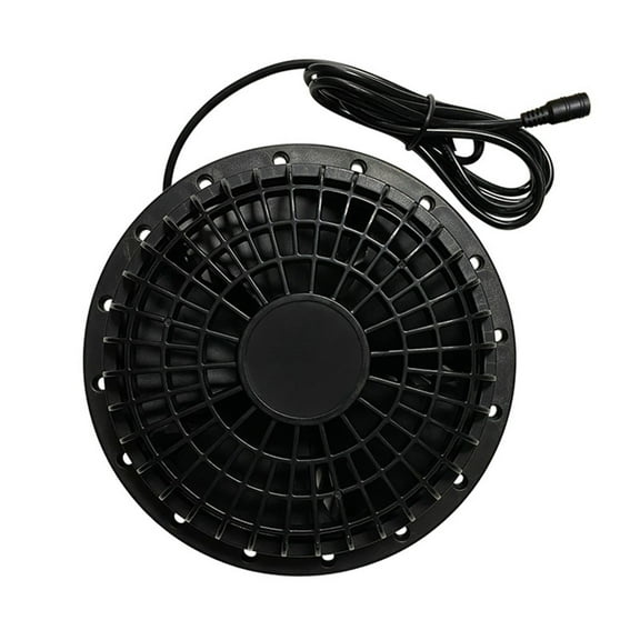 KCAHPAN Low Noise 6500RPM Duct Fan Exhaust Blower 12V Ventilation Fan for Bathroom Kitchen Chicken Coop Greenhouse and Warehouse