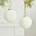 thumbnail image 4 of HOARBOEG Knitted Christmas Ornament Balls Set, Handcrafted Yarn Holiday Decor for Tree Hanging, Cozy Window Display & Festive Home Scene Layout, Durable Xmas Ball Pendants, 4 of 9
