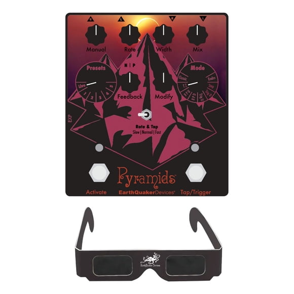 EarthQuaker Devices Solar Eclipse Pyramids Stereo Flanger