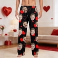 thumbnail image 2 of Valentine's Day Customizable Sleep Pants, Personalized Pajama Bottoms for Men and Women, Add Your Design, Relaxed Comfort, Everyday Wear, 2 of 5