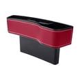 thumbnail image 2 of MORESEC Good Quality Car Seat Hollow Organizer Multifunctional Organizer And Storage Box Car Seat Space Filling Keys Cards Deals of the Day Clearance Prime, red, 2 of 6