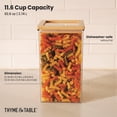 thumbnail image 3 of Thyme & Table 11.6-Cup Pantry Storage Container with Bamboo Lid, 3 of 8