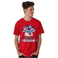 thumbnail image 5 of Tootsie Owl USA Tastes Like Freedom Men's Graphic T Shirt Tees Brisco Brands L, 5 of 6