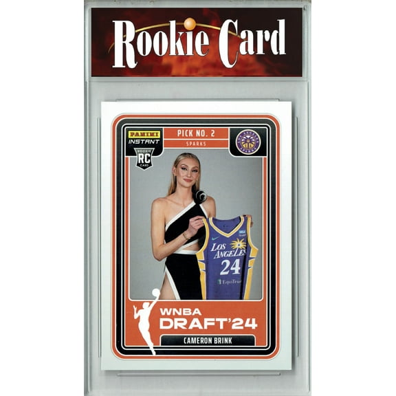 Certified Mint  Cameron Brink 2024 Panini Instant #DN-2 WNBA Draft Night Rookie Card Los Angeles Sparks