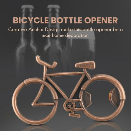 

12 Pcs Bicycle Bottle Opener for Wedding Party Souvenir Gift Metal Beer Bottle Opener Party Favors Gifts(Antique Bronze)