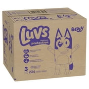 Luvs Pro Level Leak Protection Diapers, Size 3, 234 Count