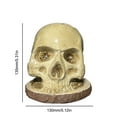 thumbnail image 3 of Skull Knife Holder Resin Skeleton Knife Stand Scary Storage Rack for Kitchen, 3 of 7
